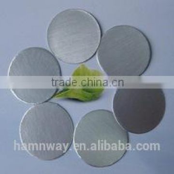 aluminmum foil gasket foil pre cut lids