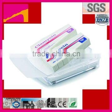 Double Inhalant Plastic Memo Pad Dispenser