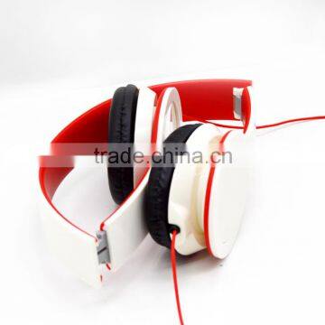 New products 2016 folding headphones with detachable cord colorful headset made in shenzhen buy bulk electronics