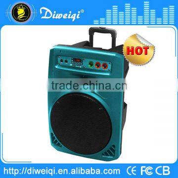 plastic trolley speaker with bluetooth