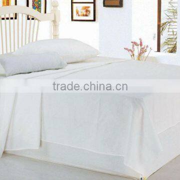 40S plain 110*90 pure white 100% cotton fabric (three star hotel standard)