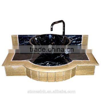 Beautiful Hand Carved Bathroom Face Basin