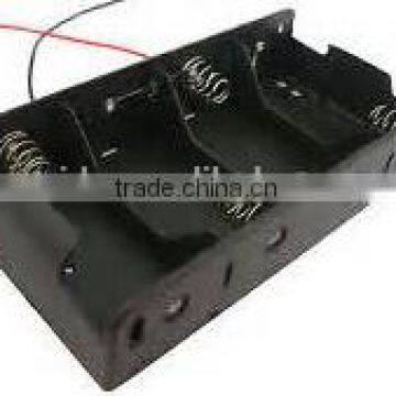 4 * D battery holder
