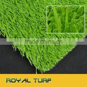 W shaped synthetic turf for soccer