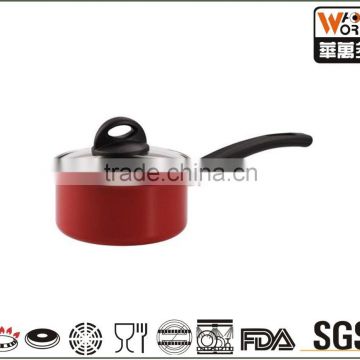 Classic Non-Stick Aluminum Sauce Pan With Wide Edge