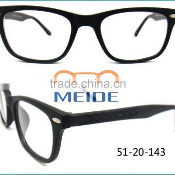 New design C.P injection plastic temple carving pattern women eyewear optical frames