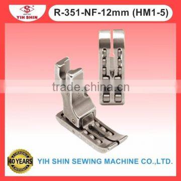 Sewing Machine Roller Presser Foot Needle Feed Roller Feet Single Needle R-351-NF-12mm (HM1-5) Presser Feet