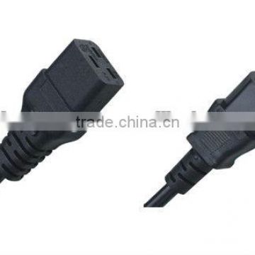 IEC power cord C19 to C13 power cord