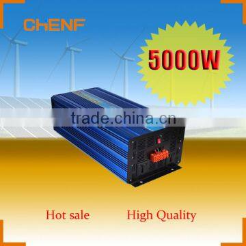 Chenf High Quality 5000W Output Power 12VDC to 240VAC High Frequency Single Phase Pure Sine Wave Inverter