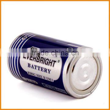 Everbright Brand Size d Batteries Zn-mnO2 1.5v R20 Carbon Battery photo-3
