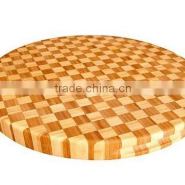 Durable and eco-friendly bamboo end-grain chopping board