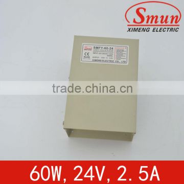 LED Rain-proof 24v 5v power supply(SMFY-60-24)