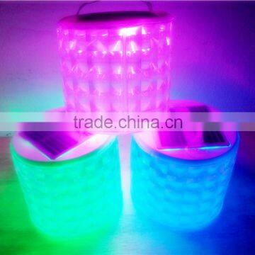 Solar Inflatable LED Lantern Light Outdoor Camping Color-Changing Waterproof Light photo-5