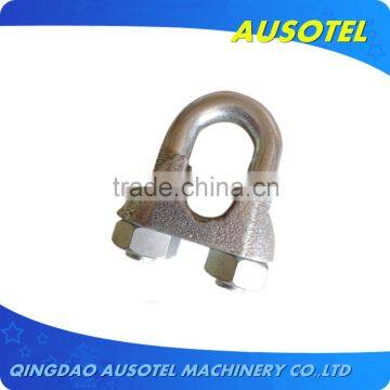 RIGGING HARDWARE GAVALNIZED DIN741 MALLEABLE WIRE ROPE CLAMP WIRE ROPE CLIPS