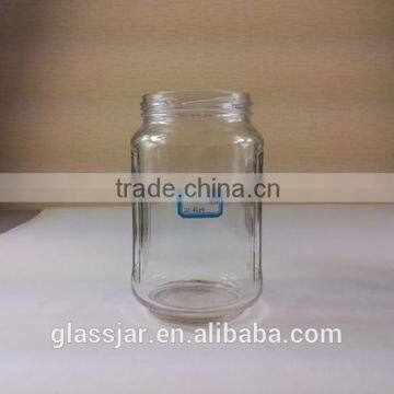 800ml of honey jar glass bottle