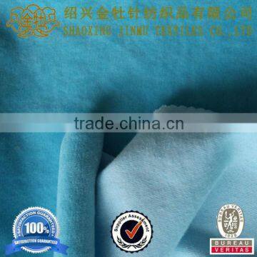 Micro China blue velvet fabric