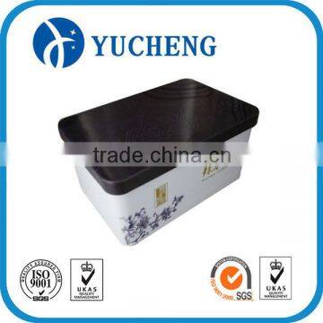 Rectangle Shape Metal Tin Box Package
