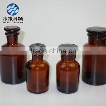 250ml Amber Wide Mouth Reagent Glass Bottle for Laboratory photo-3