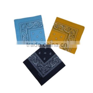 3 colours Cotton Paisley Bandanas