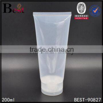 2015 quality food grade clear flexible plastic tube