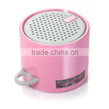 Hot sell portable wireless speaker bluetooth speaker with LED lighting and phone stand