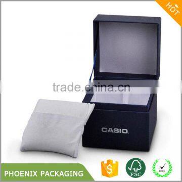 Luxury custom wooden watch gift box for casio