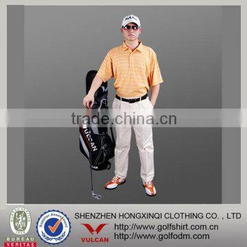 Fashion Striped Sublimated Men golf T shirt