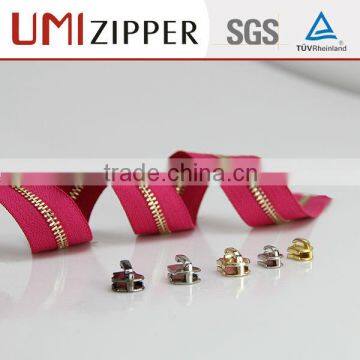 brand iron different types wholesale zipper meters for clothes