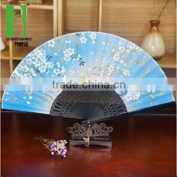 Low price crafts gift stylish japanese silk fan