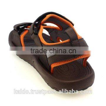 Youngest Style Flat Heel Sandal for Boy Synthetic Leather Slipper for Man photo-4