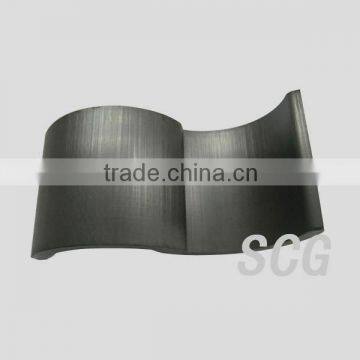 Ferrite arc magnet for motor