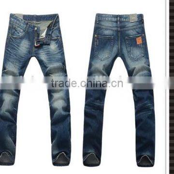 European Fashion basic style jeans trousers for men