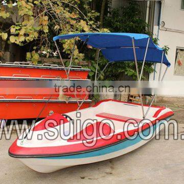 4+ Seats fiberglass Boat/ Leisure boat/electronic boat/Battery boat