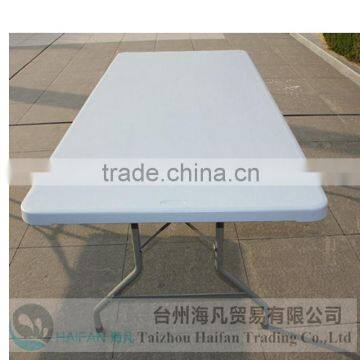 High Quality 2 Meters Strong Plastic Picnic Table/hot Sell Plastic Restaurant Table With Removable Legs photo-3