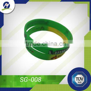 The customer design cheaper silicone wristband ,silicone band