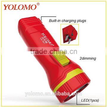 high brightness rechargeable led flashlight