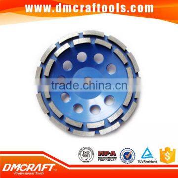 Concrete turbo cup grinding wheels