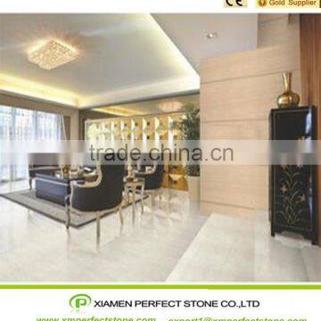 White Marble Wtih Yellow Lines Stone Best For Decorative