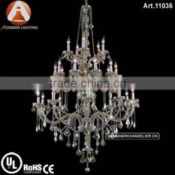 25 Light Luxury Crystal Chandelier for Interior Decoration