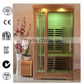 One person portable sauna room/ dry sauna room sauna indoor