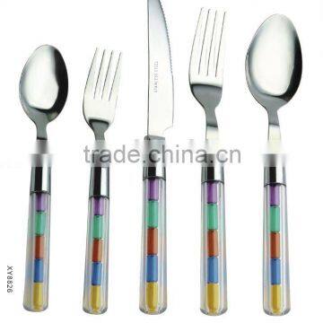 High-class stainless steel cutlery, stainless steel tableware, stainless steel cutlery set