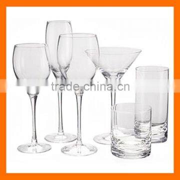 Hand blown wine set,stemware, drinking set