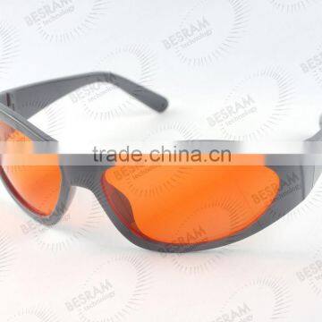 200nm - 532nm OD 6+ Blue Green Laser Protective Goggles Safety Glasses T=50% 55#