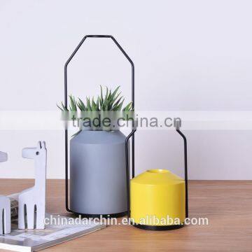 Decorative Modern Cement Flower Vase Garden Decoration                        
                                                Quality Choice