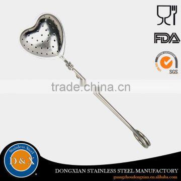 Novelty Christmas Promotional Gift Heart Tea Infuser