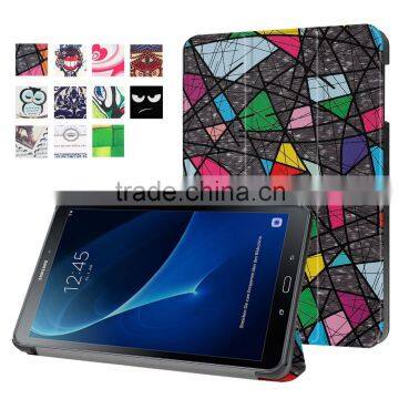 OEM Printing Leather Case for Samsung Galaxy Tab A 10.1, Customized Tablet Leather Case for Samsung Tab A 10.1 (T580)