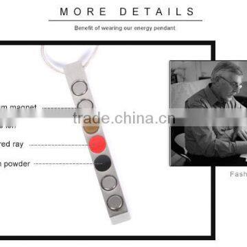 Top Quality Fashion Pendant Rustless Stainless Steel Health Care Quantum 4 in 1 Pendant photo-2