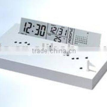 LCD world time clock