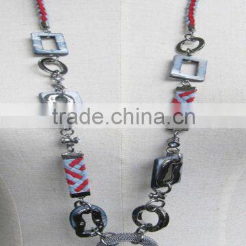 NK-203 capiz shell necklace