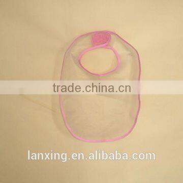 PEVA PE cute transparent baby bib